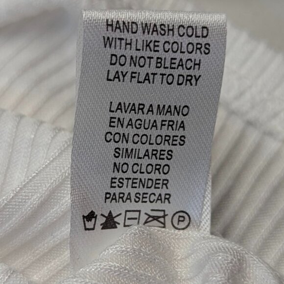 NWT Shirt Bundle Fashion Nova White One Step Up Ivory Size S/M - Picture 6 of 11